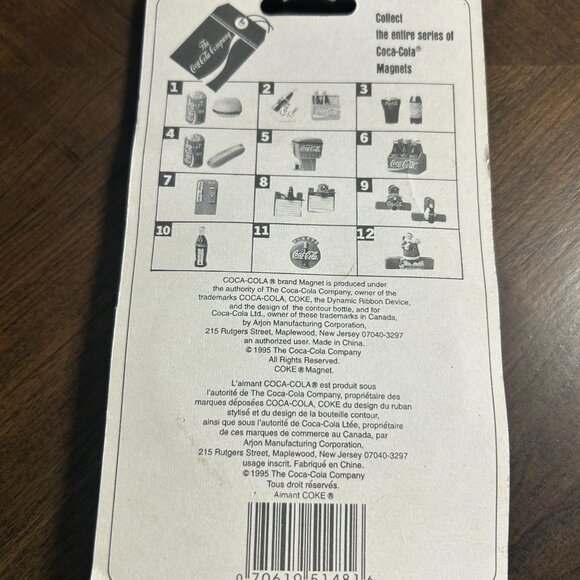 Vintage Coca Cola fridge magnet - Picture 2 of 2